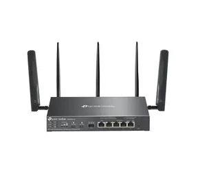 TP-Link ER706WP-4G / AX3000 / 4G+ Cat6 / VPN / 5x GLAN / 1x SFP / Omada Mesh / PoE+