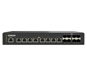QNAP QSW-IM3216-8S8T / Řízený switch / 8x 10GbE RJ45 / 8x 10GbE SFP+
