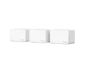TP-Link Mercusys Halo H25BE (3-pack) / Wi-Fi 7 BE3600 / Dual-Band / 2.4GHz 688Mbps / 5GHz 2880Mbps / 3x GLAN
