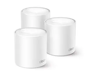 TP-Link Deco X50 Pro (3-pack) / vnitřní MESH AP / WiFi 6 / 5GHz@2402 Mbps / 2.4GHz@574 Mbps / 2x 2.5GLAN
