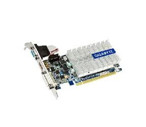 GIGABYTE NVIDIA G210 1GB DDR3 / N210SL-1GI / 1GB DDR3 / 64bit / VGA+DVI+HDMI / PCI-E / Pasiv
