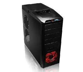 THERMALTAKE V9 VJ40001N2Z / MidiTower / bez zdroje / ATX / FAN s LED / černý