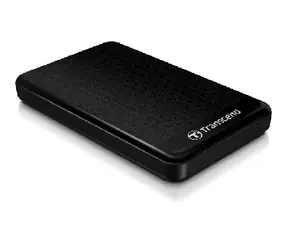 Transcend StoreJet 25A3 2TB / 5400ot. / 2.5" / USB 3.0 / 256-bit AES / Černý / Externí