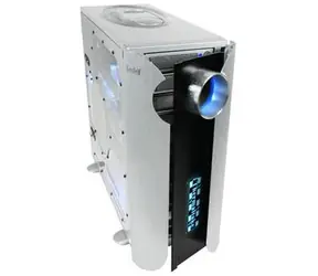 THERMALTAKE VA9003SWA KANDALF SUPERTOWER / BigTower / Bez zdroje / průhledná bočnice / E-ATX, ATX, BTX / stříbrná