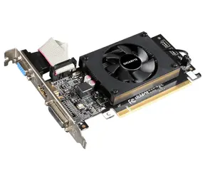 GIGABYTE GT710 2GB / GeForce GT710 954 MHz / 2GB DDR3 / 64bit / PCIe x8 / D-Sub+DVI+HDMI