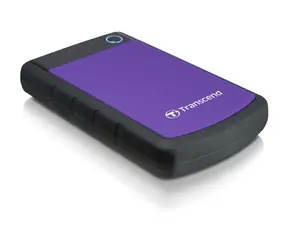 Transcend StoreJet 25H3P 4TB fialová / externí HDD / 2.5" / USB 3.0 / nárazuvzdorný