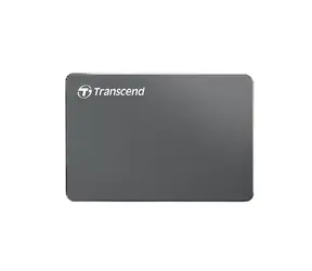 Transcend StoreJet 25C3N 2TB / 2.5” HDD / USB 3.0 / ultra-tenký / 5400rpm / hliníkové pouzdro