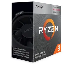 AMD RYZEN 3 3200G @ 3.6GHz / Turbo 4.0GHz / 4C4T / L1 384kB L2 2MB L3 4MB / AM4 / Zen 2 / 65W / Wraith