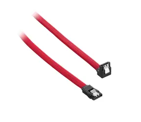 CableMod ModMesh Pravoúhlý SATA 3 Kabel 60cm - červená