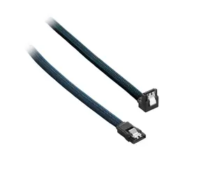 CableMod ModMesh Pravoúhlý SATA 3 Kabel 60cm - zelená