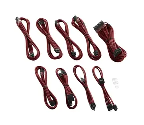 CableMod PRO ModMesh C-Series Kabel Kit pro Corsair AXi & HXi & RM - tmavě červená