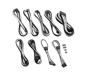 CableMod PRO ModMesh C-Series Kabel Kit pro Corsair AXi & HXi & RM - černo-bílá