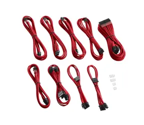 CableMod PRO ModMesh C-Series Kabel Kit pro Corsair Rmi & RMx - červená