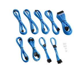 CableMod PRO ModMesh RT-Series Kabel Kits pro ASUS ROG & Seasonic - světle modrá