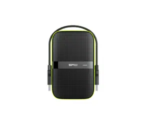 Silicon Power Armor A60 2TB černá / Externí HDD / 2.5" / USB 3.1 / 256-bit AES