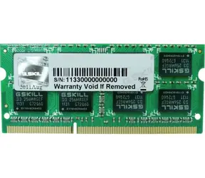 G.Skill 4GB (1x4GB) 1600MHz / DDR3L / SO-DIMM / CL11 / 1.35V