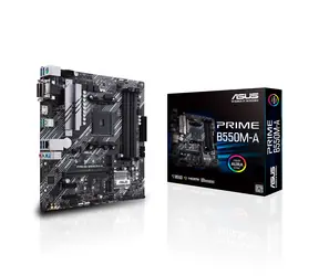 ASUS PRIME B550M-A / AMD B550 / DDR4 / SATA III RAID / USB / GLAN / M.2 / sc.AM4 / m-ATX