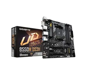 GIGABYTE B550M DS3H / AMD B550 / DDR4 / SATA III RAID / USB / GLAN / M.2 / sc.AM4 / mATX
