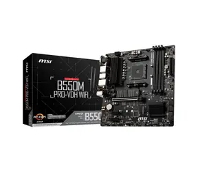 MSI B550M PRO-VDH WIFI / AMD B550 / DDR4 / SATA III RAID / USB / GLAN / M.2 / sc.AM4 / mATX