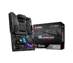 MSI MPG B550 GAMING PLUS / AMD B550 / DDR4 / SATA III RAID / USB / GLAN / M.2 / sc.AM4 / ATX