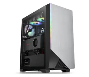 THERMALTAKE H550 TG ARGB černá / midi tower / USB / bez zdroje / ATX / průhledná bočnice