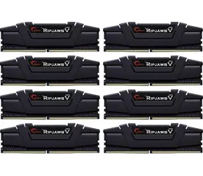 G.Skill Ripjaws V Black 256GB (8x32GB) 3600MHz / DDR4 / CL18-22-22-42 / 1.35V / XMP 2.0