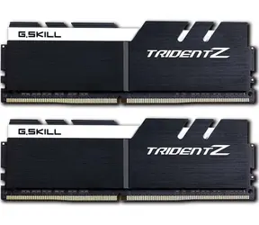 G.SKill Trident Z 32GB (2x16GB) 3200MHz černo-bílá / DDR4 / CL16-18-18-38 / 1.35V / XMP 2.0