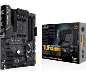 ASUS TUF B450-PLUS GAMING II / AMD B450 / DDR4 / SATA III RAID / USB / GLAN / M.2 / sc.AM4 / ATX