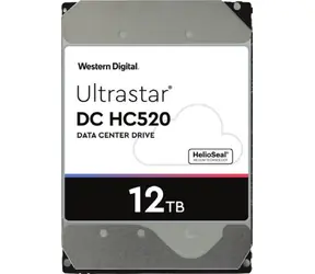 WD Ultrastar DC HGST 12TB / HDD / 3.5" SAS III / 7 200 rpm / 256MB cache / 5y / pro servery