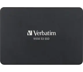 Verbatim Vi550 S3 128GB / SSD / 2.5" / SATA III / 3D NAND / R: 560MBs / W:430MBs / IOPS R: 61279 W:81727 / MTBF 2mh / Pr