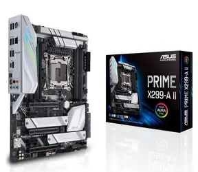 ASUS PRIME X299-A II / X299 / LGA 2066 / 8x DDR4 / 3x PCIEx16 / 8x SATA III / 2x M.2 / 8x USB 3.2