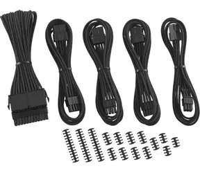 CableMod Classic ModMesh Kabel Extension Kit 8+6 pin PCIe - černá