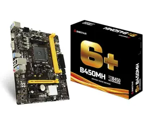 Biostar B450MH / AMD B450 / DDR4 / SATA III RAID / USB / GLAN / M.2 / sc.AM4 / mATX