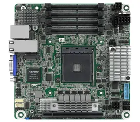 ASRock X570D4I-2T / AM4 / 4x DDR4 DIMM / 8x SATA III / VGA / mini-ITX