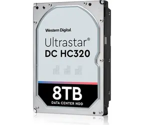 WD Ultrastar 8TB / HDD / 3.5" SATA III / 7 200 rpm / 256MB cache / 5y / pro servery