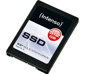INTENSO Top Performance 512GB / 2.5" SSD / SATA III / RW: 520 500 MBps / IOPS: 133K / 128K