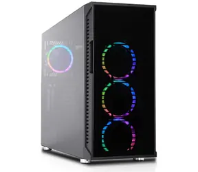 Nanoxia Deep Silence A-RGB / ATX / 2x USB 2.0 + 3x USB 3.0 + 1x USB-C / RGB osvětlení