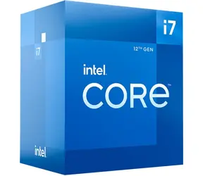 Intel Core i7-12700 @ 3.6GHz / TB 4.9GHz / 12C20T / L2 12MB / UHD Graphics 770 / 1700 / Alder Lake / 180W
