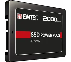 EMTEC X150 SSD Power Plus 2TB / SSD / 2.5" / SATA 3 / R: 550 MBs / W: 530 MBs / IOPS: 99K 90K