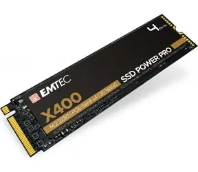 EMTEC X400 SSD Power Pro 2TB / SSD / M.2 2280 / PCIe 4.0 x4 / R: 4700 MBs / W: 3400 MBs / IOPS: 350K 600K / TLC