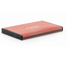 Gembird EE2-U3S-3-P růžová / externí box / 2.5" / hliníkový / USB 3.0