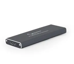 Gembird EE2280-U3C-01 černá / externí box / 22mm / hliníkový / USB 3.0