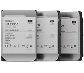 Synology HAS5300 12TB / 3.5" SAS III / 7200 rpm / 256MB cache / 512e / MTBF 2.5mh / 5y