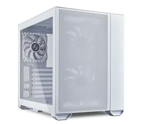 Lian Li O11 Air Mini bílá / E-ATX / Bez PSU / 2x USB-A 3.0 + 1x USB-C 3.1 / průhledná bočnice