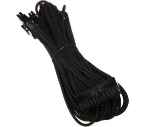 SilverStone 20+4 pin ATX kabel pro modulární zdroje 55cm černá