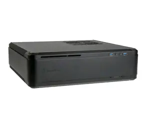 SilverStone Fortress černá / Mini-ITX / 2x USB 3.0 / 2x 120mm / bez zdroje