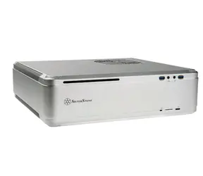 SilverStone Fortress stříbrná / Mini-ITX / 2x USB 3.0 / 2x 120mm / bez zdroje