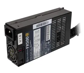 SilverStone FX500-G 500W / Flex-ATX / 40 mm / aktivní PFC / nemodulární / 80 Plus Gold