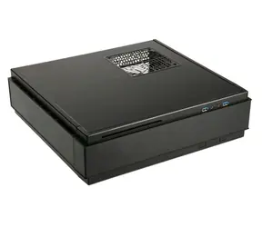 SilverStone ML07B Milo černá / Mini-ITX / 2x USB 3.0 / bez zdroje