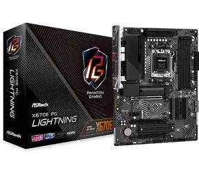 ASRock X670E PG Lightning / AMD X670 / DDR5 / SATA III RAID / USB / GLAN / M.2 / sc.AM5 / ATX